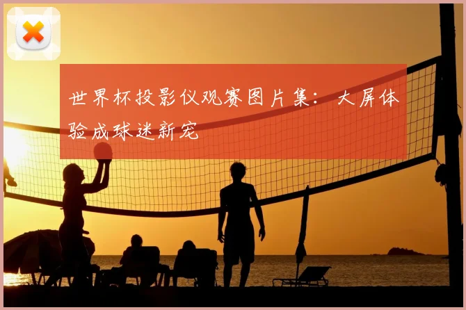 世界杯投影仪观赛图片集:大屏体验成球迷新宠
