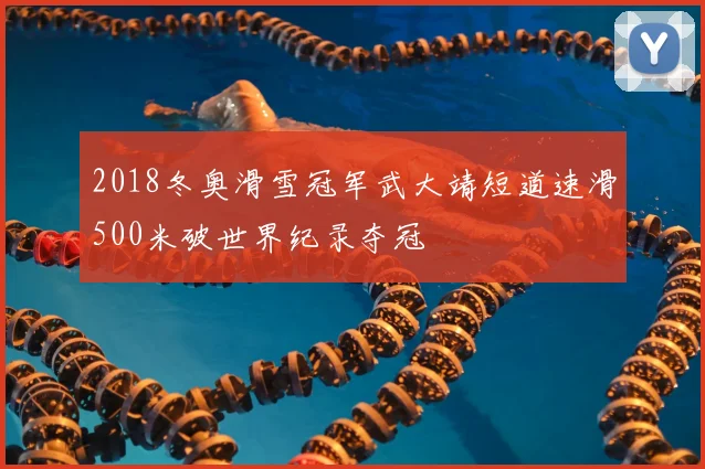 2018冬奥滑雪冠军武大靖短道速滑500米破世界纪录夺冠