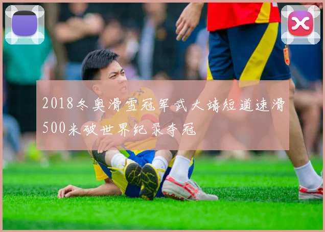 2018冬奥滑雪冠军武大靖短道速滑500米破世界纪录夺冠