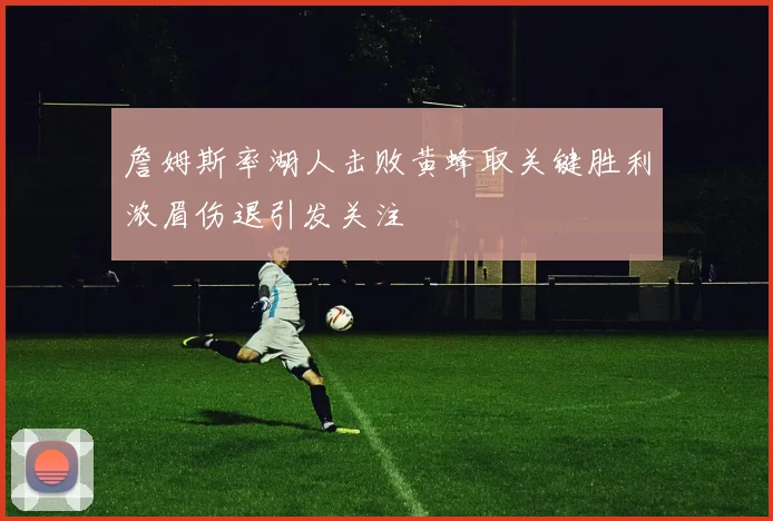 詹姆斯率湖人击败黄蜂取关键胜利浓眉伤退引发关注